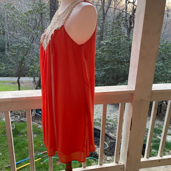 Sequin Hearts Embroidered Dress M jr. FREE SHIP - Picture 4 of 6